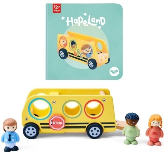 Набор Hape Игровой набор "Играем вместе" Школьный автобус купить,NaN