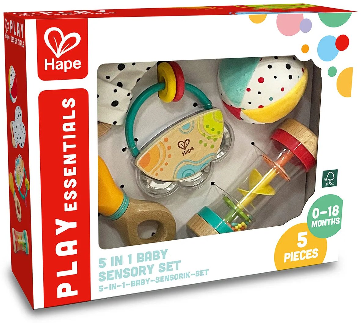 Набор Hape Набор погремушек Малышам 5шт купить,NaN