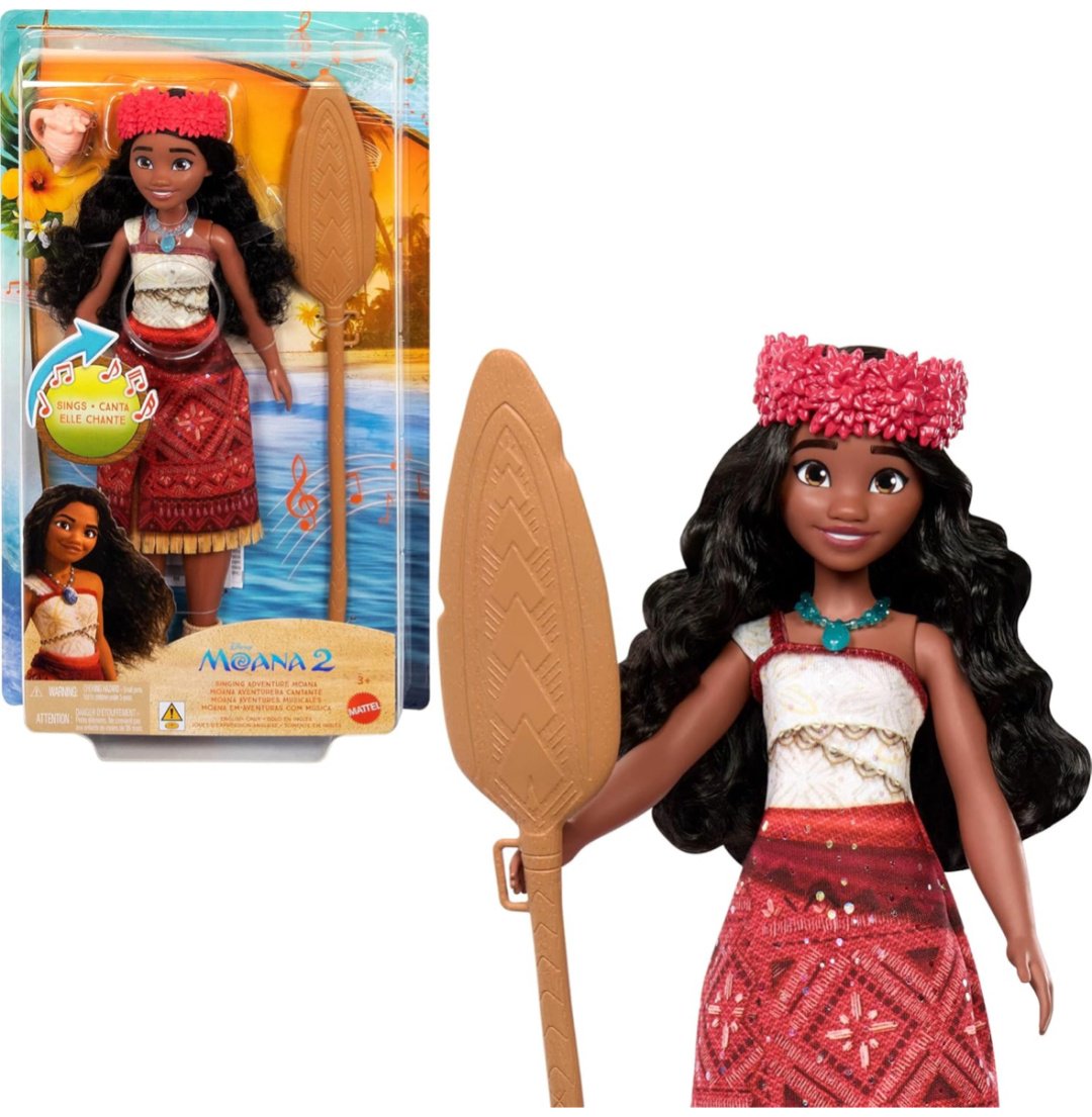 Кукла-модель Mattel Disney Moana Singing Поющая Моана 25 см купить,NaN