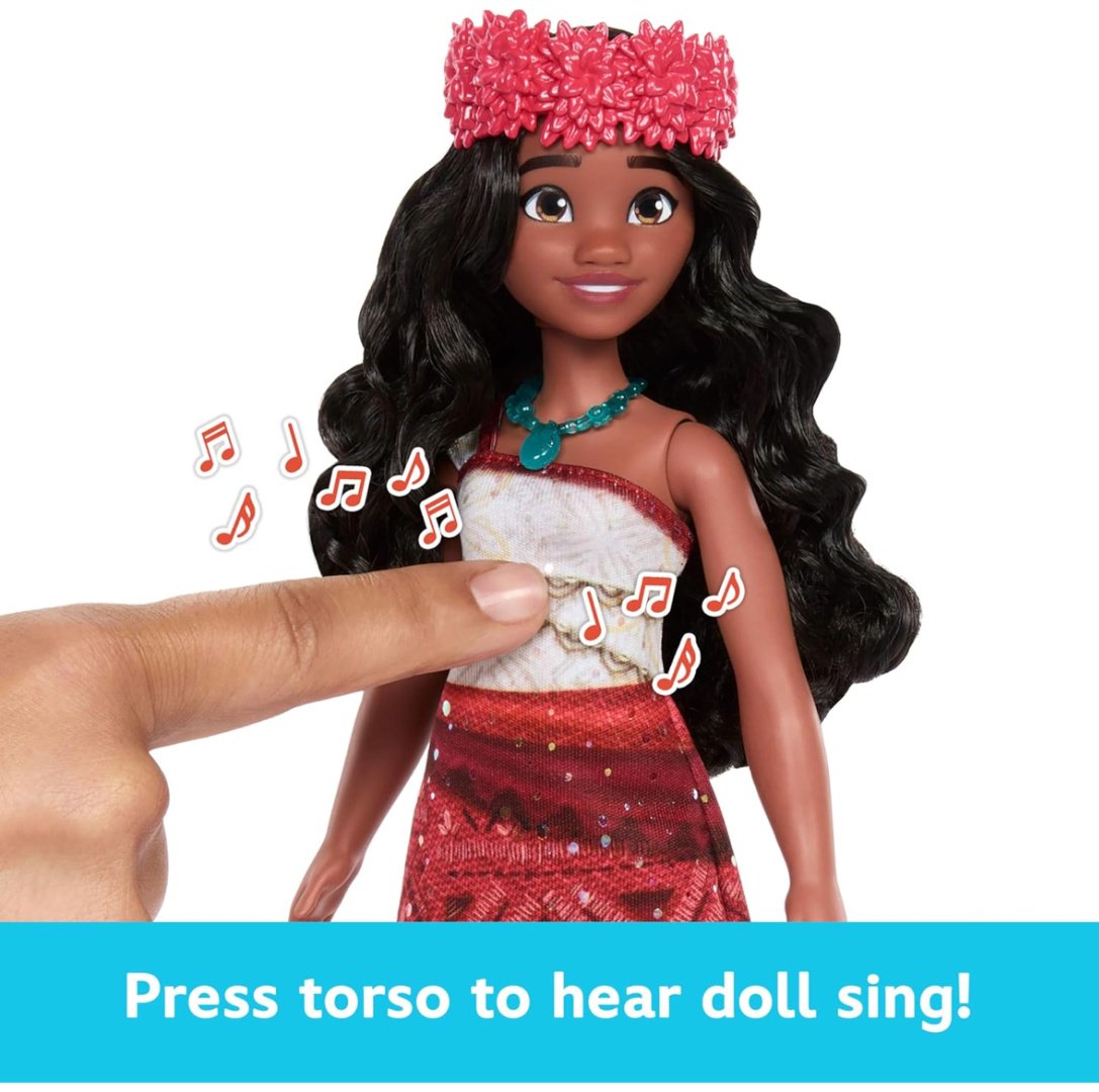 Кукла-модель Mattel Disney Moana Singing Поющая Моана 25 см купить,NaN