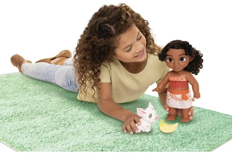 Кукла коллекционная Disney Moana 2 Little Sis Simea & Pua Моана 2 младшая сестра Симеа 28 см купить,NaN
