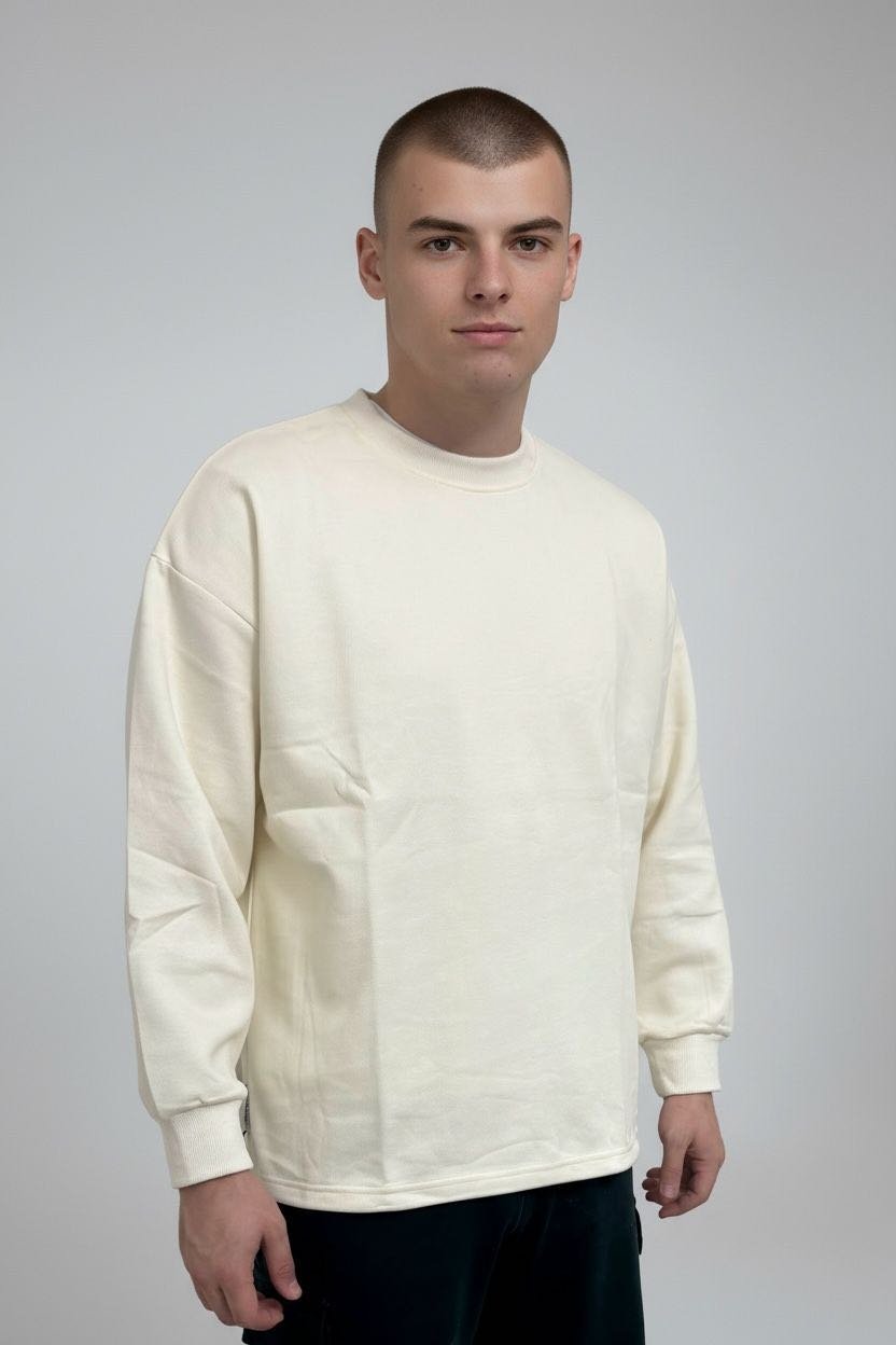 Свитшот бежевый 2XL 52 купить,NaN