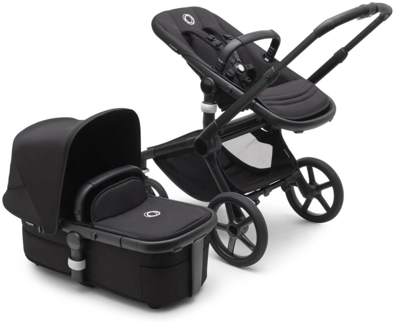 Коляска 2в1 Bugaboo Fox 5 complete BLACK/MIDNIGHT BLACK-MIDNIGHT BLACK