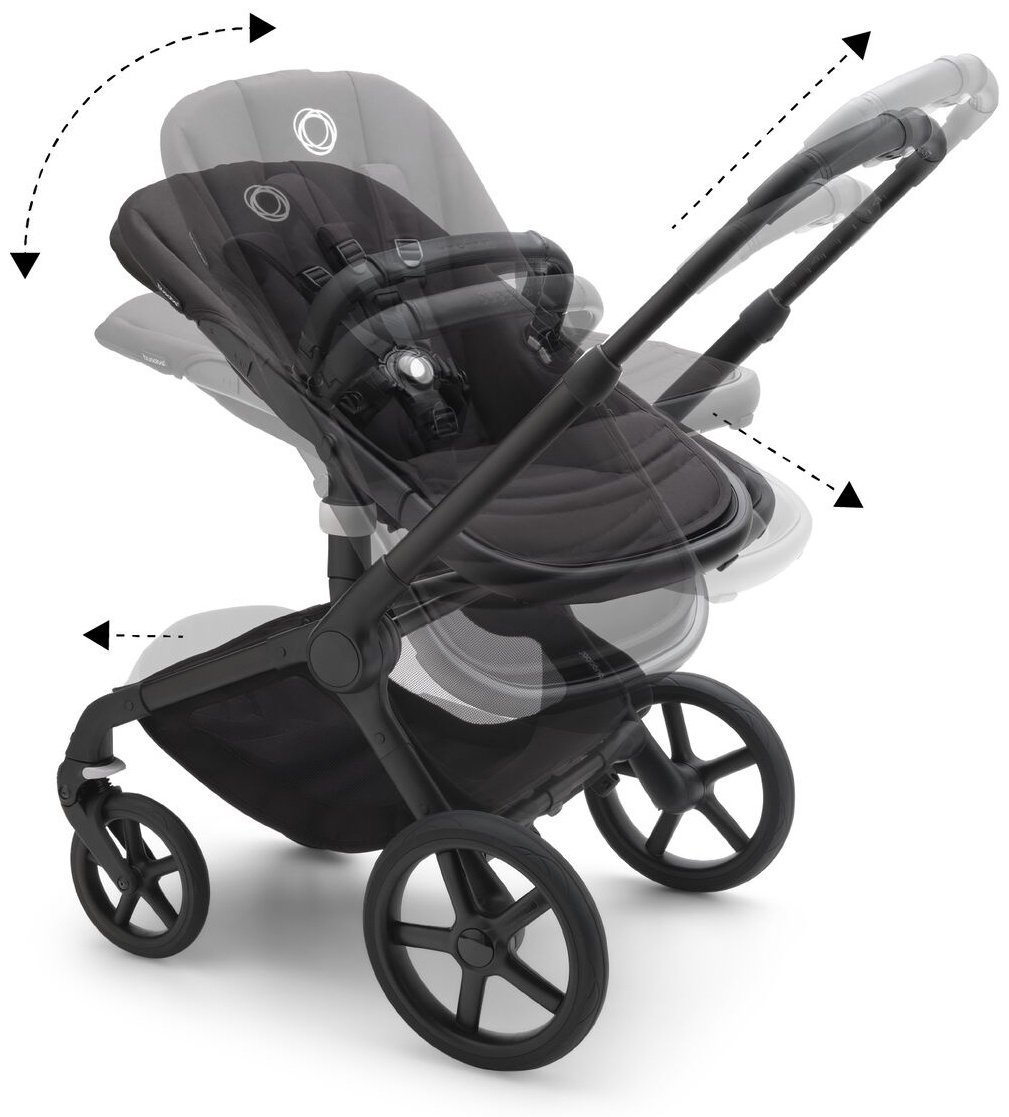 Коляска 2в1 Bugaboo Fox 5 complete BLACK/MIDNIGHT BLACK-MIDNIGHT BLACK купить,NaN