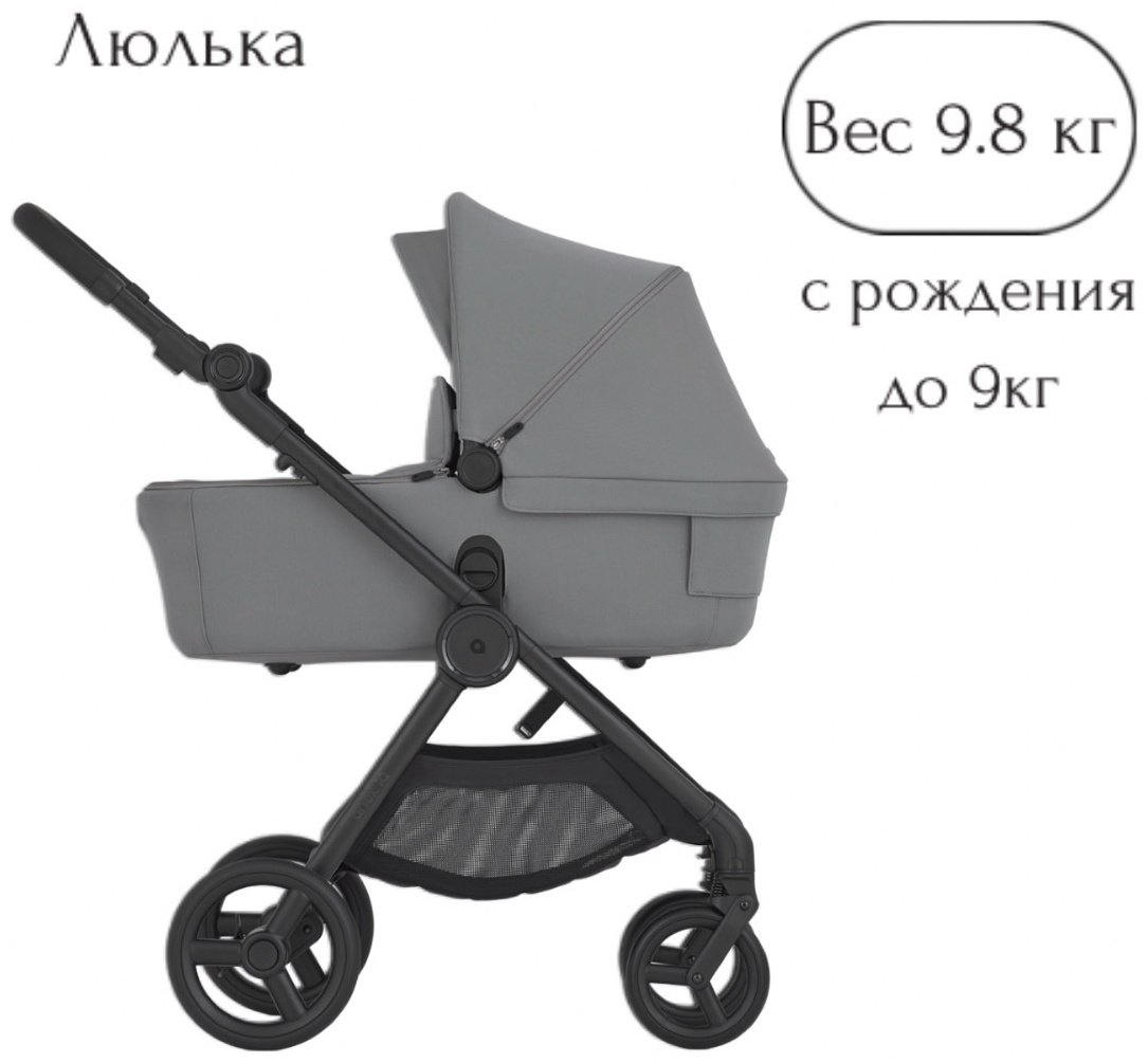 Коляска трансформер Anex IQ Basic Loft, серый