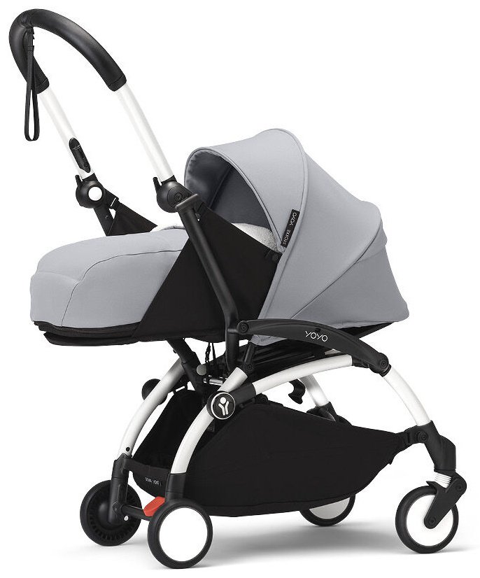 Коляска универсальная 2 в 1 Stokke 646001646410646210, белый, серый