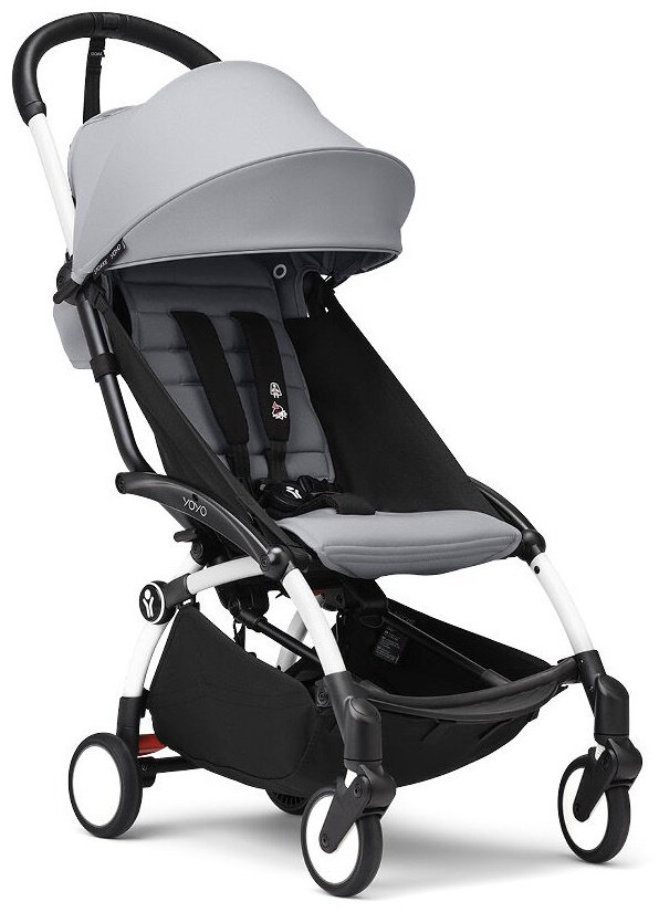 Коляска универсальная 2 в 1 Stokke 646001646410646210, белый, серый