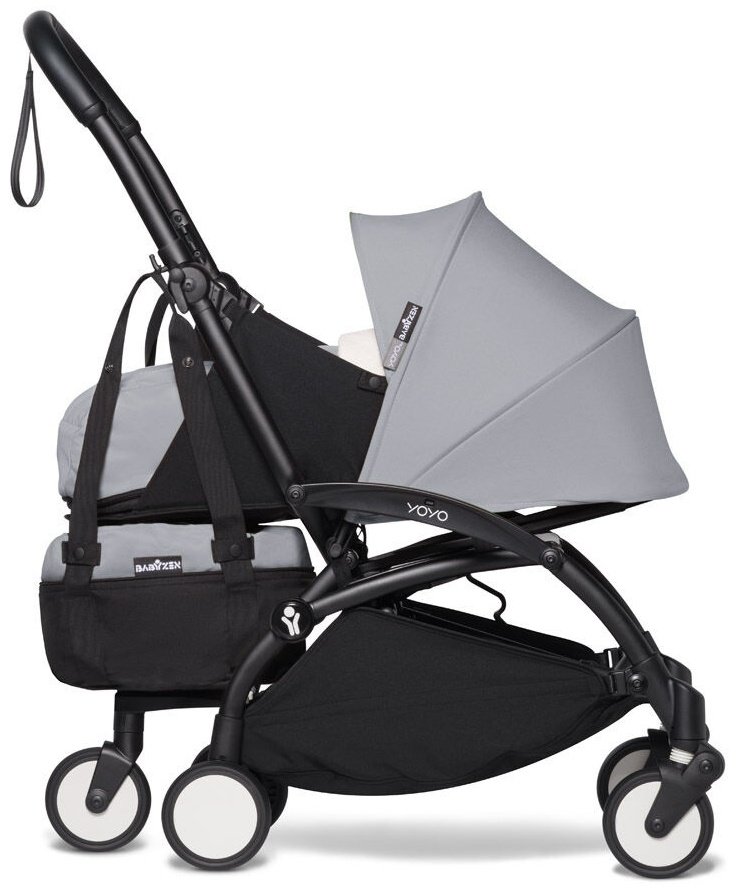 Коляска универсальная 2 в 1 Stokke 646001646410646210, белый, серый