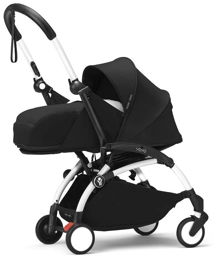 Коляска универсальная 2 в 1 Stokke 646001646403646203, белый, черный