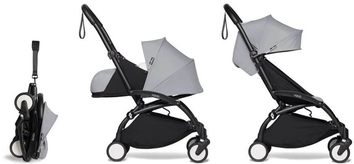 Коляска универсальная 2 в 1 Stokke Babyzen YOYO3, серый