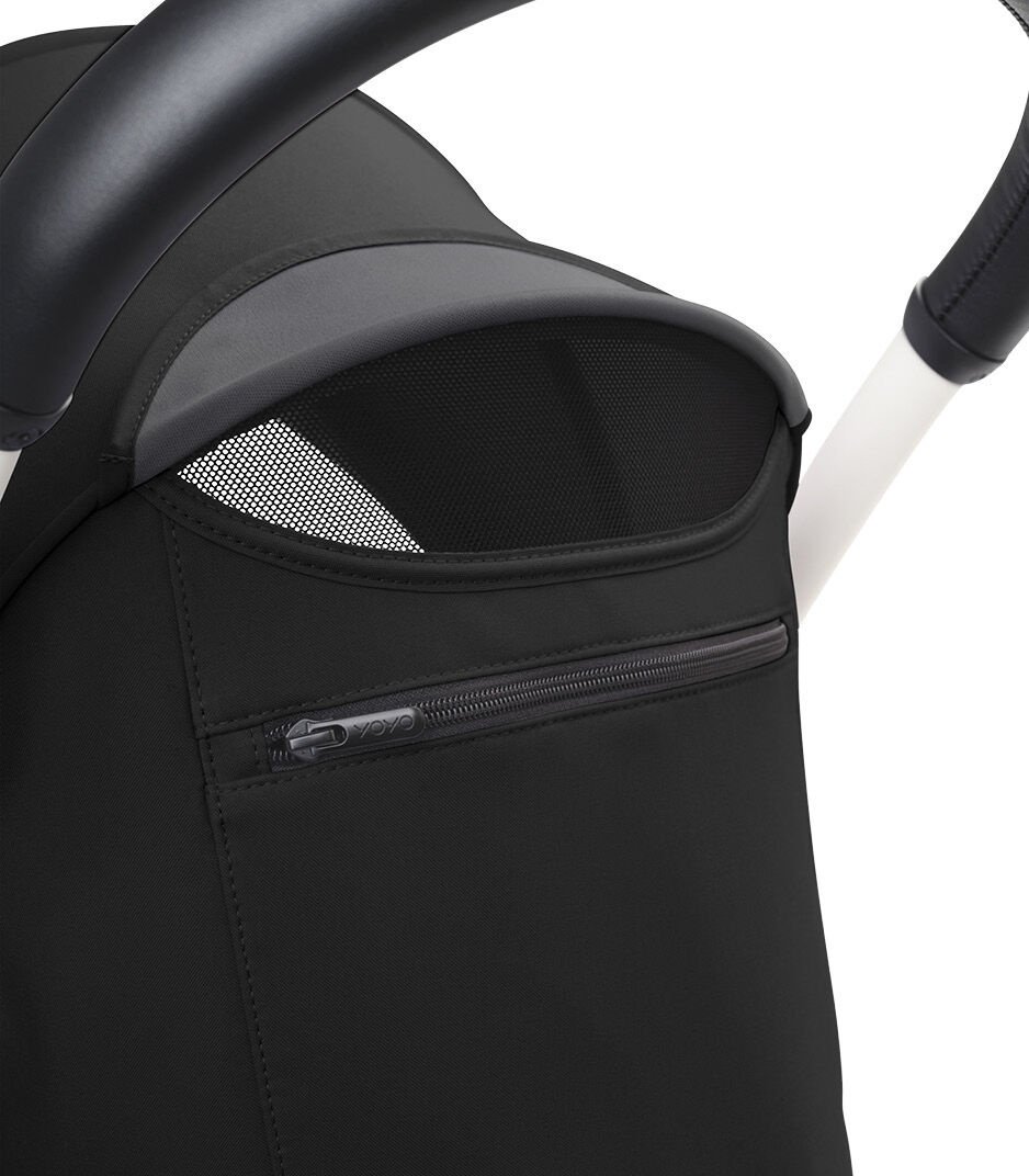 Коляска универсальная 2 в 1 Stokke 646001646403646203, белый, черный