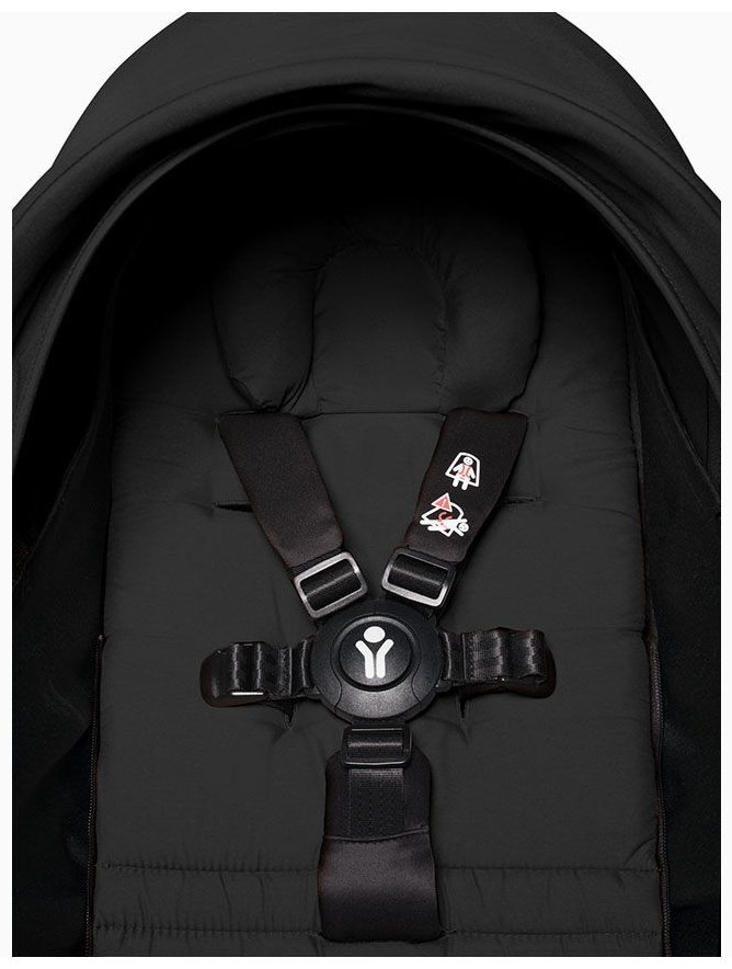 Коляска универсальная 2 в 1 Stokke 646001646403646203, белый, черный купить,325190