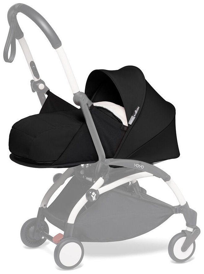 Коляска универсальная 2 в 1 Stokke 646001646403646203, белый, черный купить,325190