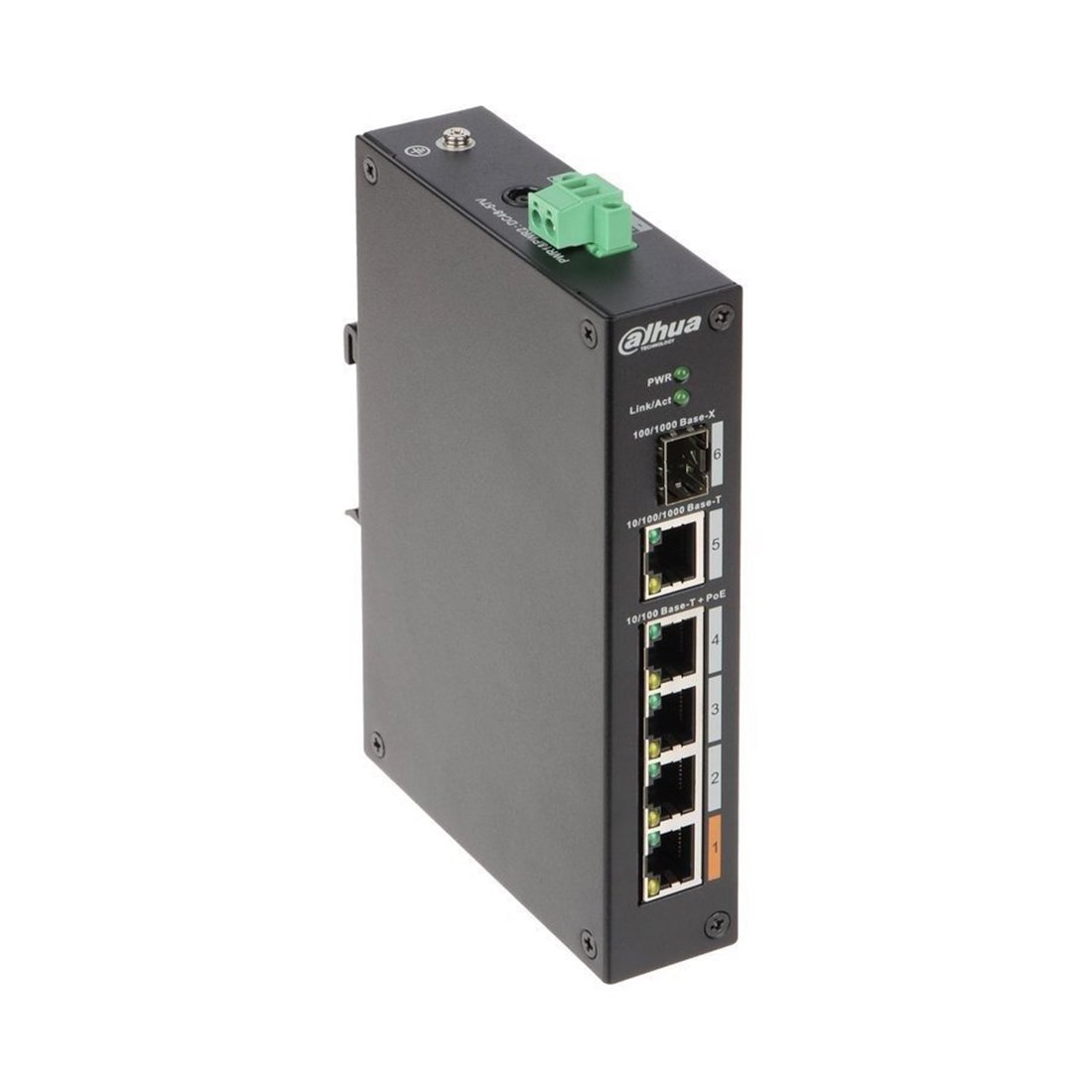 Коммутатор Dahua DH-PFS3106-4ET-60 черный