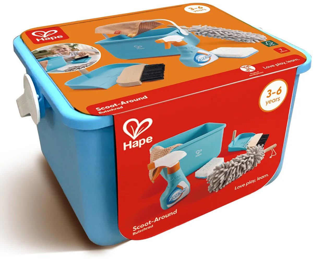 Набор набор для уборки с ведром Hape E3054_HP