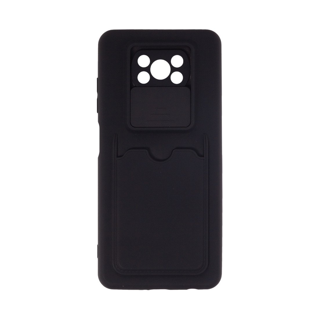 Чехол для телефона X-Game XG-S096 для POCO X3/X3 Pro чёрный купить,NaN