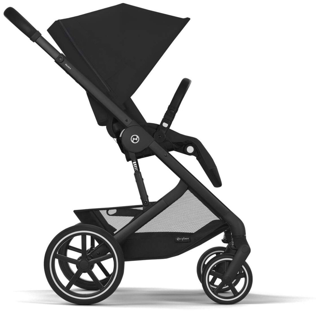 Коляска прогулочная Cybex Balios S Lux BLK Moon Black, черный купить,NaN
