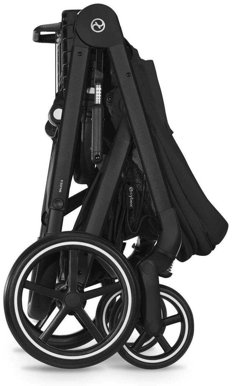 Коляска прогулочная Cybex Balios S Lux BLK Moon Black, черный купить,NaN