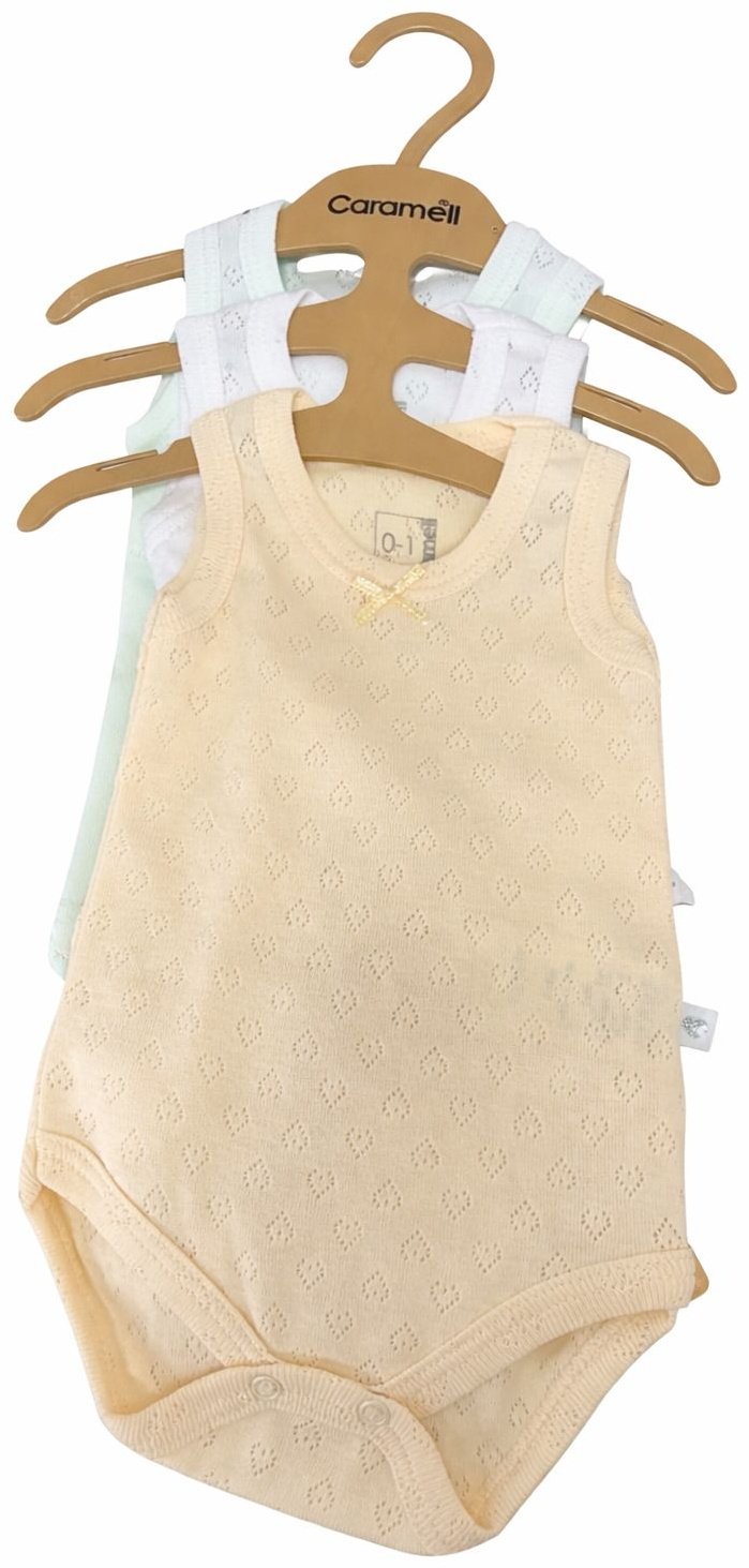 Боди Caramell мультиколор 50-56см 3шт купить,NaN