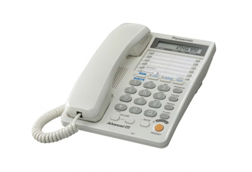 Проводной телефон Panasonic KX-TS2368CAW белый