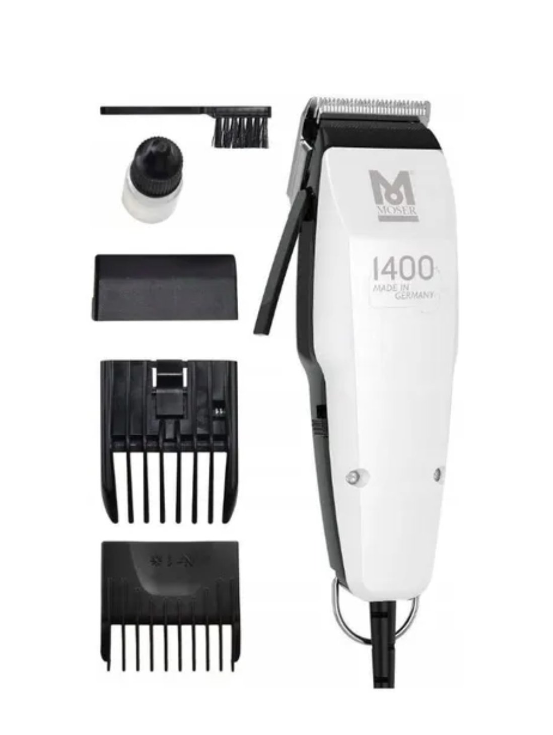 Машинка для стрижки Moser Hair clipper черно-белая