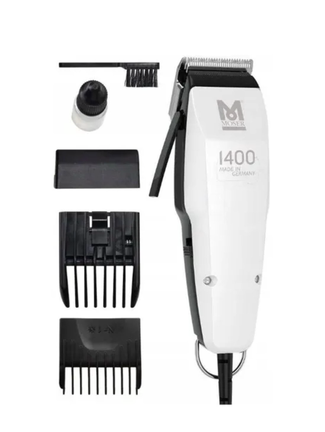 Машинка для стрижки Moser Hair clipper черно-белая