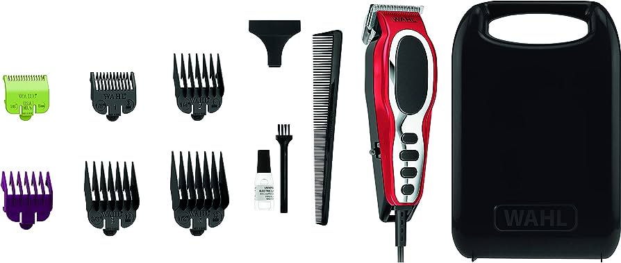 Машинка для стрижки волос Wahl Close Cut Pro красная купить,0