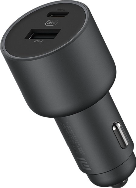 Автомобильное зарядное устройство Xiaomi Car Charger 100W CC07ZM черное купить,NaN