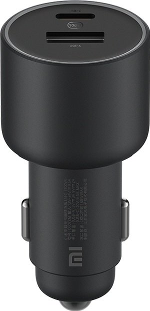 Автомобильное зарядное устройство Xiaomi Car Charger 100W CC07ZM черное купить,0