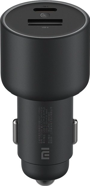 Автомобильное зарядное устройство Xiaomi Car Charger 100W CC07ZM черное купить,NaN