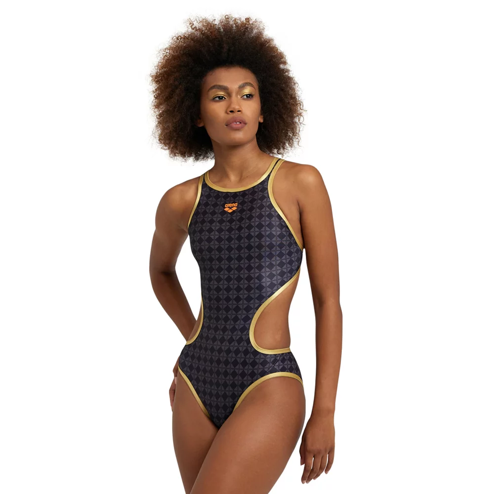 Купальник Arena 50th swimsuit 006178503 черный 38 купить,NaN