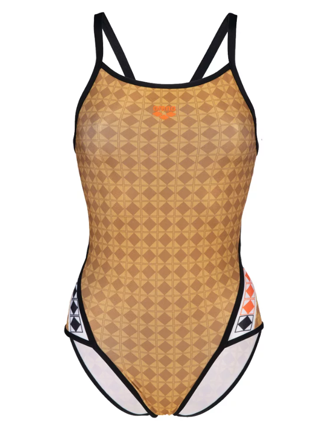 Купальник Arena 50th super f 006180305 золотистый 42