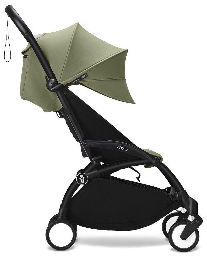 Коляска универсальная 2 в 1 Stokke 646001646411646211, белый, оливковый купить,NaN