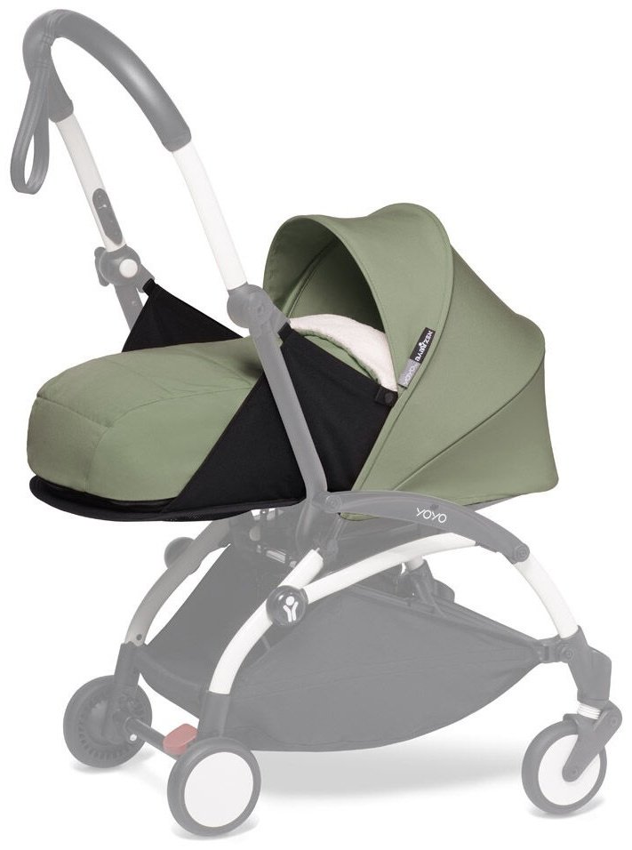 Коляска универсальная 2 в 1 Stokke 646001646411646211, белый, оливковый купить,NaN