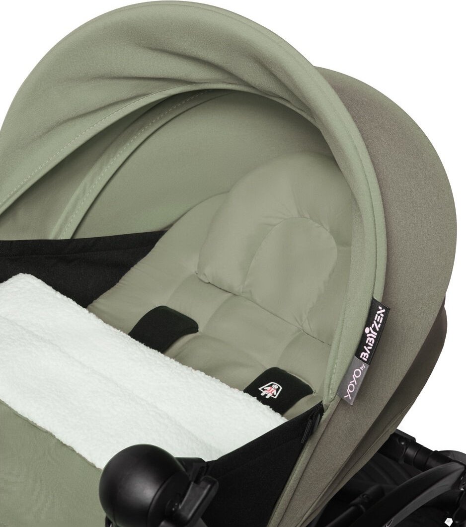 Коляска универсальная 2 в 1 Stokke 646001646411646211, белый, оливковый купить,NaN