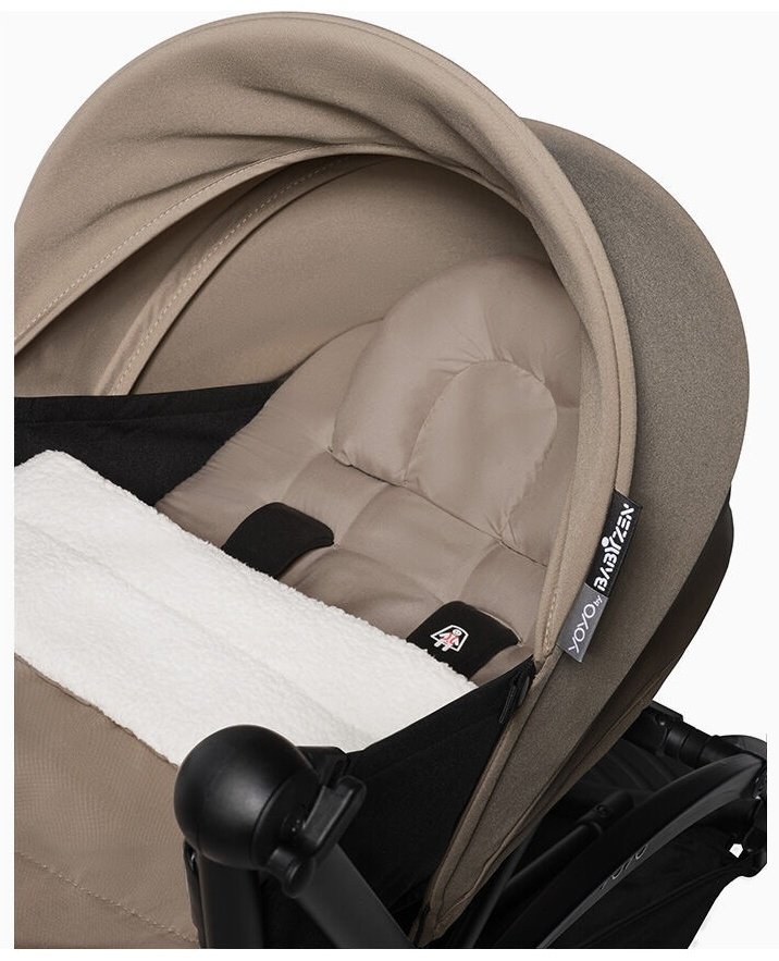 Коляска универсальная 2 в 1 Stokke 646001646404646204, белый, светло-коричневый купить,NaN