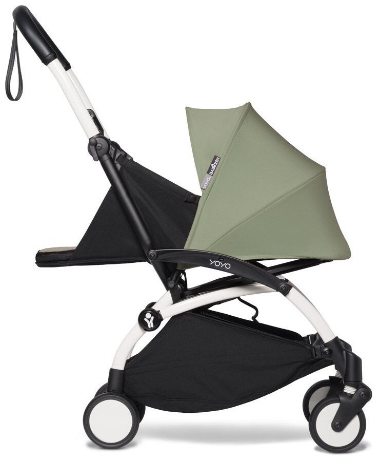 Коляска универсальная 2 в 1 Stokke 646001646411646211, белый, оливковый купить,NaN