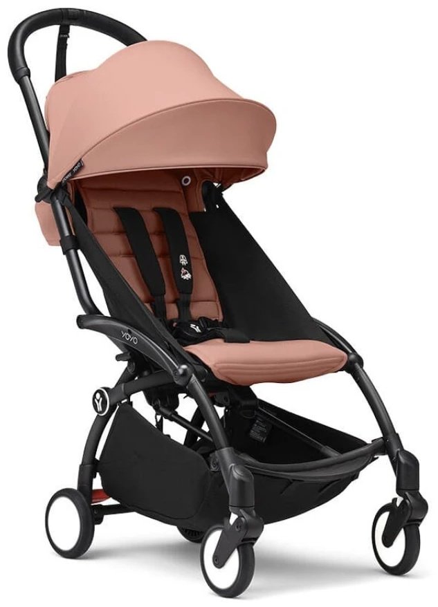 Коляска универсальная 2 в 1 Stokke YOYO3 646002/646406/646306, розовый