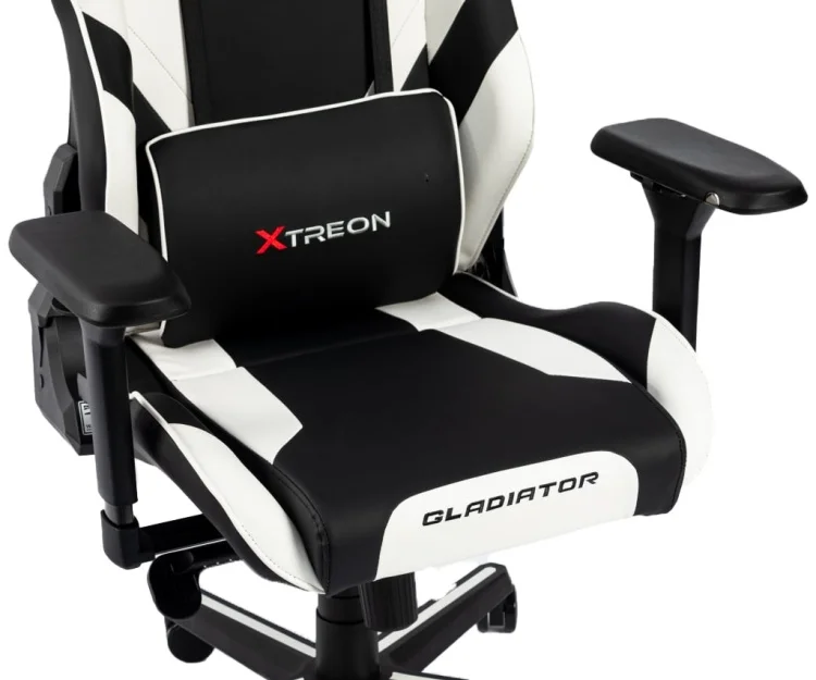 Игровое кресло XtReon Gladiator White Black купить,NaN