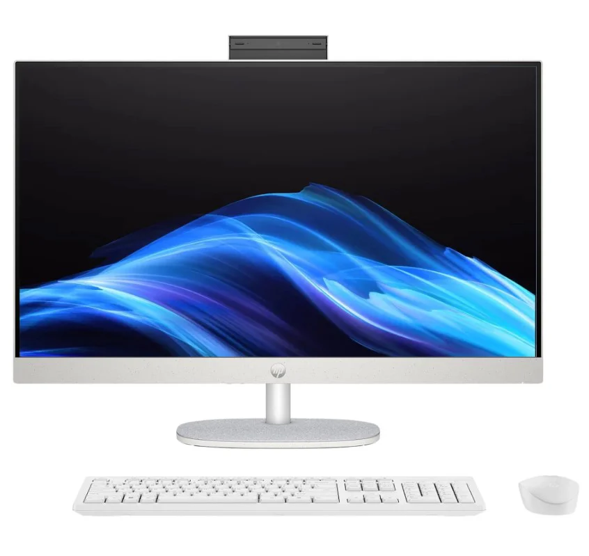 Моноблок 27" HP All-in-One 27-cr2104ci D2GQ4EA белый