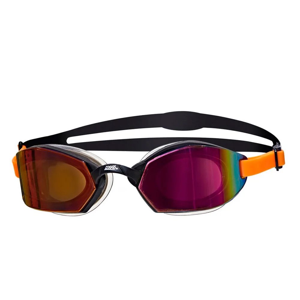 Очки для плавания Zoggs Ultima Air Titanium 303795 черно-оранжевые