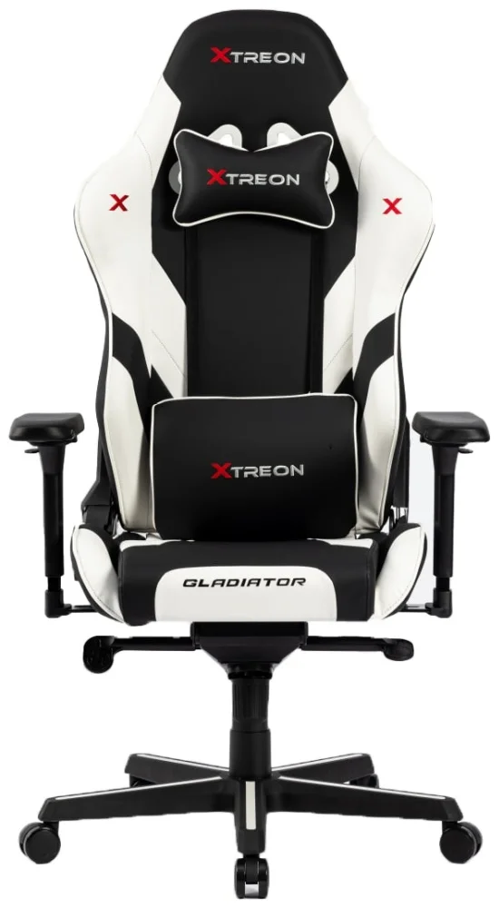 Игровое кресло XtReon Gladiator White Black купить,NaN