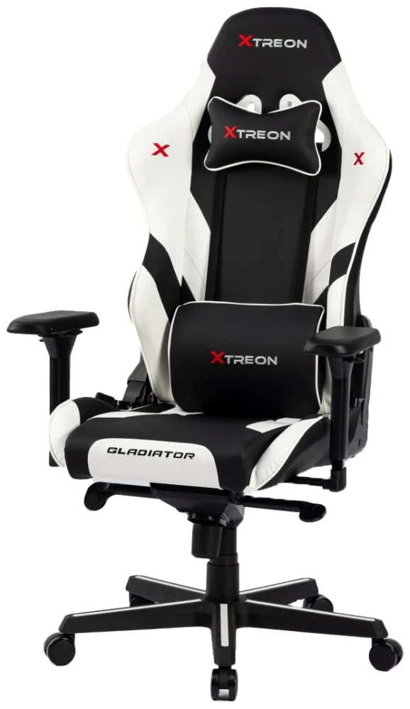 Игровое кресло XtReon Gladiator White Black купить,NaN