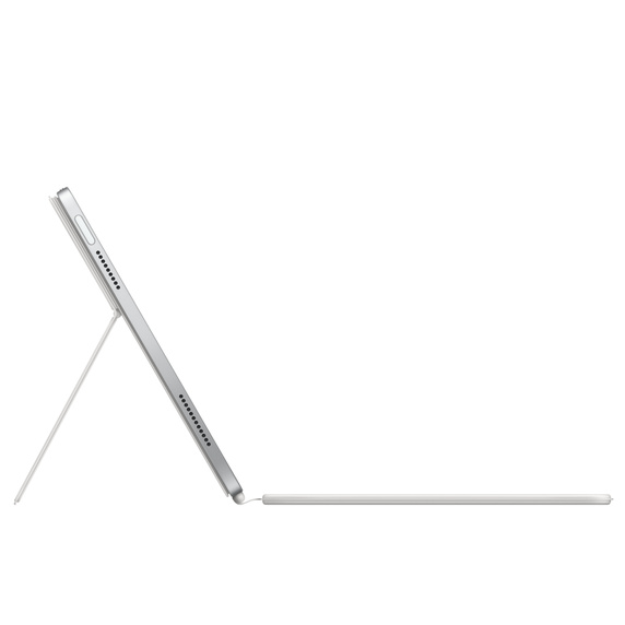 Чехол-клавиатура Apple для планшета Magic Keyboard Folio for iPad 10th generation Russian Model A2695 MQDP3RS/A серебристо-белая