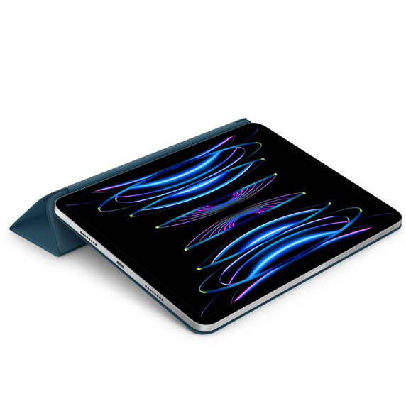 Чехол Apple для Smart Folio for iPad Pro 12.9-inch 6th generation Marine Blue MQDW3ZM/A зелено-синий купить,0