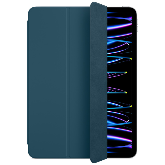Чехол Apple для Smart Folio for iPad Pro 12.9-inch 6th generation Marine Blue MQDW3ZM/A зелено-синий купить,NaN