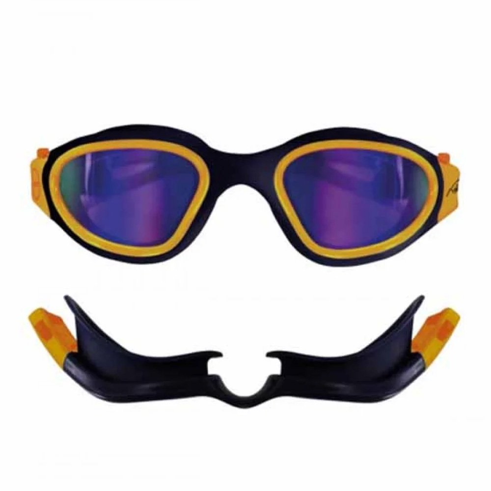 Очки для плавания Zone3 Vapour SA19GOGVA103 сине-оранжевые