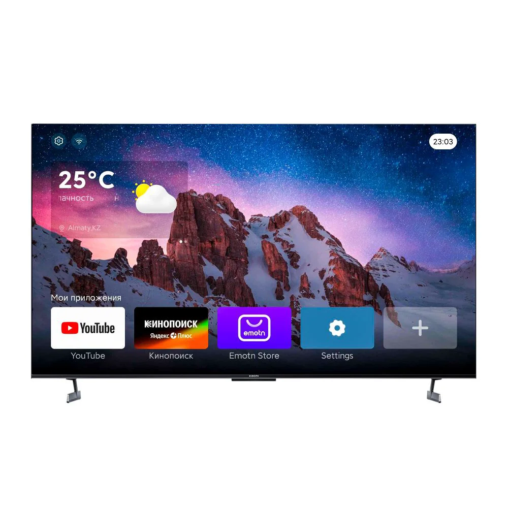 Телевизор Xiaomi 75" S75 L75MB-S MiniLED 4K UHD Black купить,662990