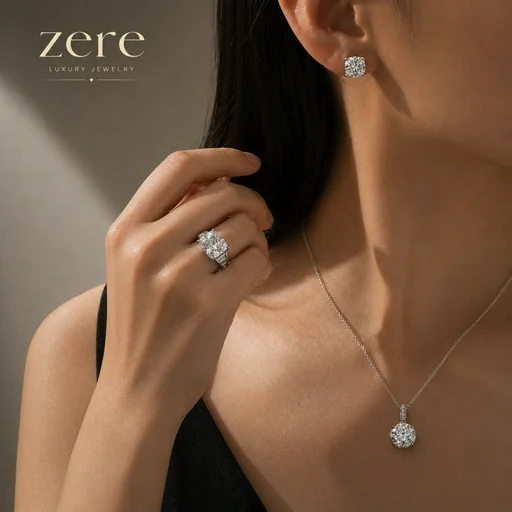 Набор Zere ZR290406 серебро 13гр 18р