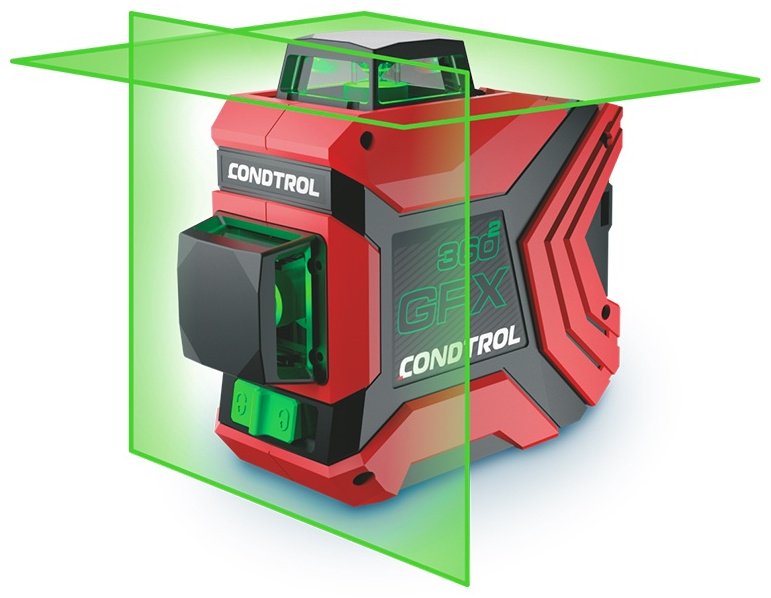 Лазерный уровень Condtrol линейный GFX360-2 1-2-229